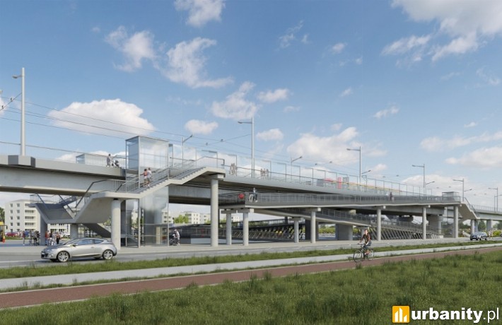 Tramwaj na Zieloną Białołękę, wizualizacja, wiz. Tramwaje Warszawskie