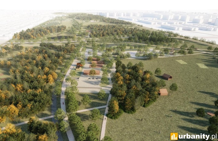 Zielony Klin Południa Wrocławia, wiz. materiały inwestora