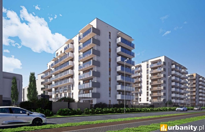 Apartamenty Dmowskiego - wizualizacja