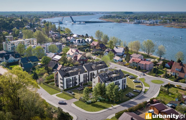 Wizualizacja osiedla Baltic Line w Gdańsku, wiz. materiały prasowe