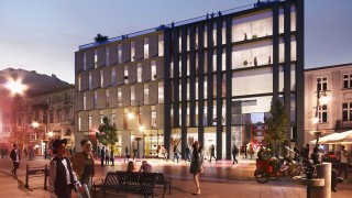 Projekt inwestycji wielofunkcyjnej Fern przy Piotrkowskiej w Łodzi, fot. OPG Property Professionals 