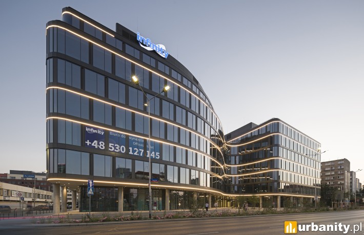 Biurowiec Infinity we Wrocławiu, fot. materiały prasowe
