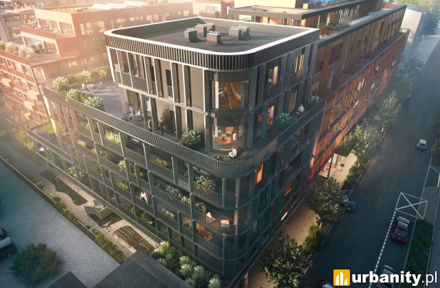 Luxsfera - nowa inwestycja w Łodzi, wiz. Design Lab Group