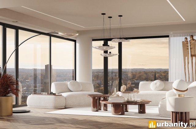 O27 Apartamenty Opolska - pierwszy w pełni przeszklony apartamentowiec, wiz. materiały inwestora