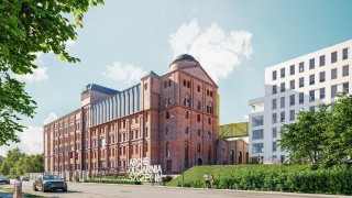 Projekt renowacji Olejarni w Szczecinie, wiz. materiały inwestora