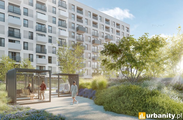 UP2U - projekt inwestycji w Poznaniu, wiz. materiały dewelopera