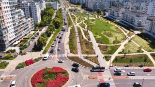Powstający park linearny na Ursynowie, fot. Cezary Warś, UM Warszawa