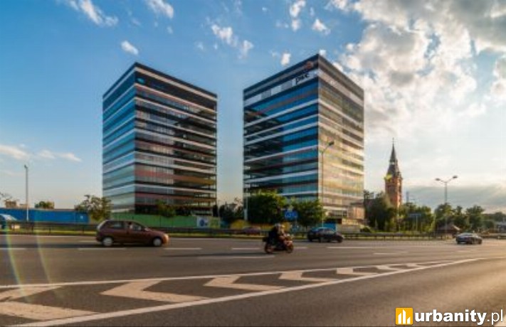 Dwa gotowe biurowce kompleksu Silesia Business Park