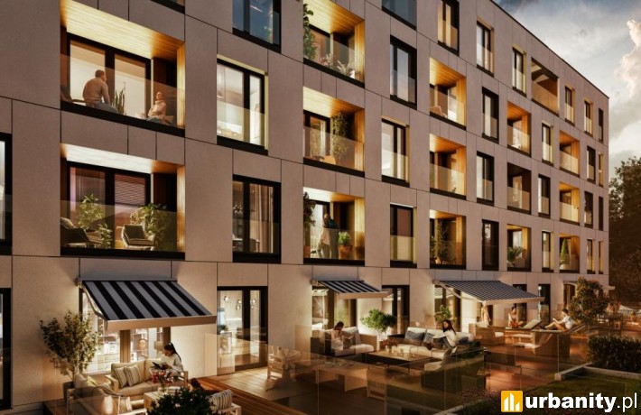 II etap inwestycji SoHo Residence, wizualizacja, wiz. materiały dewelopera