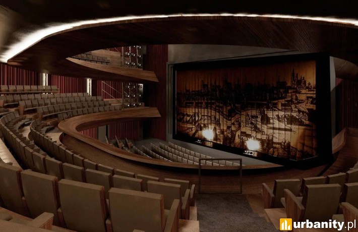 Projekt remontu Dużej sceny, wiz. Teatr Polski we Wrocławiu