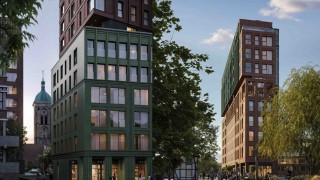 W centrum Gdańska ruszyła budowa 10-piętrowego apartamentowca. Projekt między Heveliusem a NOT-em