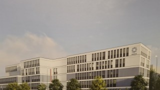Wizualizacja nowego komisariatu we Wrocławiu, fot. policja.gov.pl