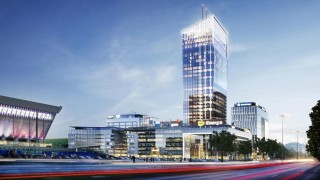 Wmurowanie kamienia węgielnego pod biurowiec Olivia Star