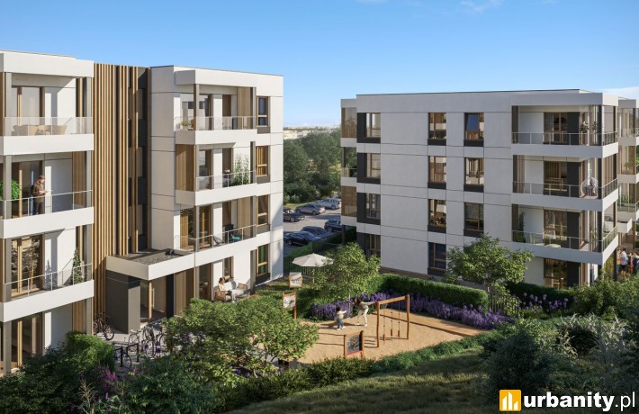 Platynowa Park w Gdańsku - wizualizacja