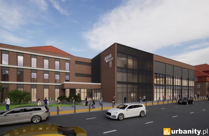 Nowa pływalnia w Dolnym Wrzeszczu, wiz. MD Biuro Architektoniczne dla MTG