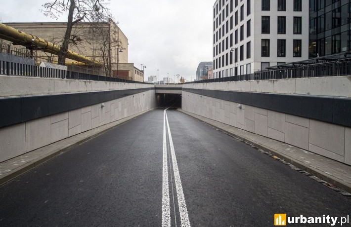 Podziemny tunel w Nowym Centrum Łodzi (fot. ŁÓDŹ.PL)