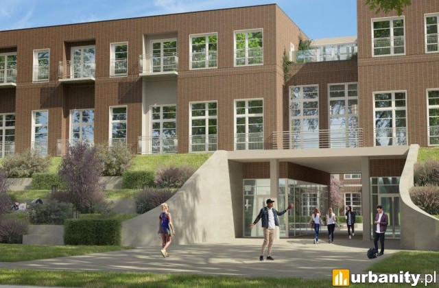 Projekt inwestycji Start Park we Wrocławiu, wiz. materiały inwestora