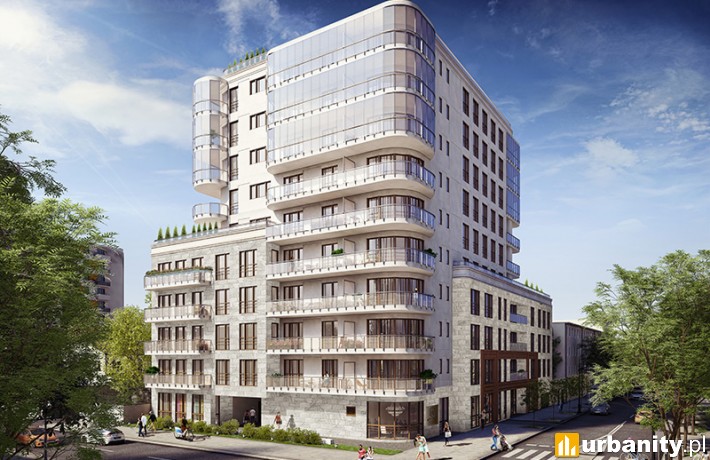 Projekt apartamentowca Art Deco w Warszawie