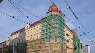 Tak obecnie prezentuje się rewitalizacja hotelu w centrum Wrocławia, fot. alsen strasse 67