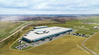 Logistic Park Wrocław II pod Wrocławiem, wizualizacja, wiz. materiały prasowe