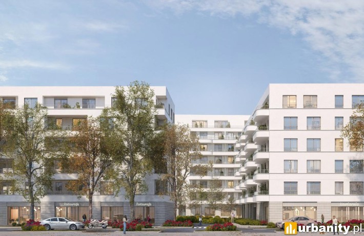 Projekt inwestycji mieszkaniowej przy Omulewskiej 24, w miejsce hotelu Felix, fot. materiały inwestora