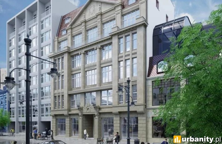 Biurowiec przy Piotrkowskiej przekształcą w budynek mieszkalny z usługami, fot. materiały prasowe