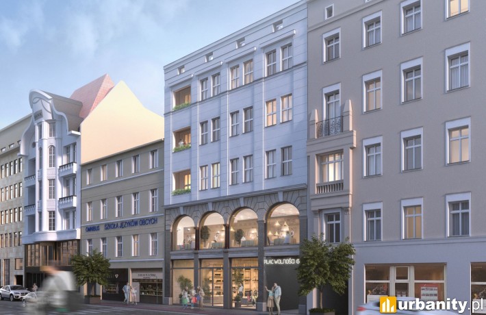 Plac Wolności 6 w Poznaniu - wizualizacja