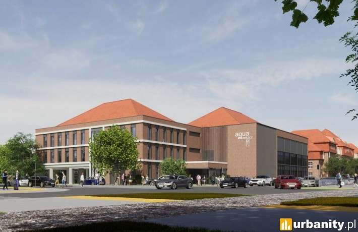 Nowa pływalnia w Dolnym Wrzeszczu, wiz. MD Biuro Architektoniczne dla MTG