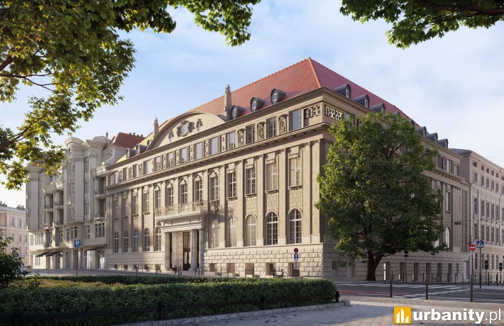 Wizualizacja inwestycji Skarbiec w Poznaniu, wiz. materiały inwestora