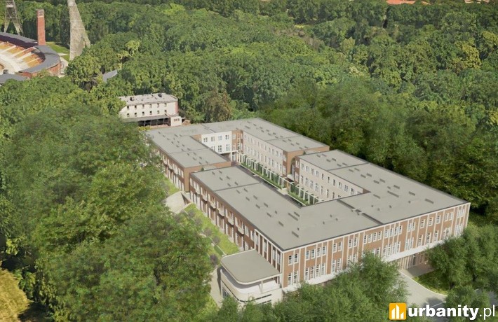 Projekt inwestycji Start Park we Wrocławiu, wiz. materiały inwestora