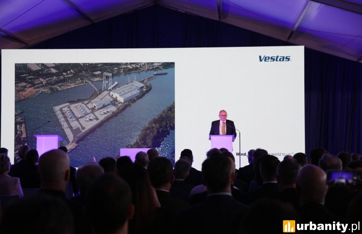 Ogromna inwestycja firmy Vestas w Szczecinie, fot. Vestas