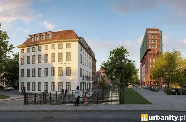 Projekt inwestycji na Starym Mieście w Gdańsku, wiz. Moderna Holding