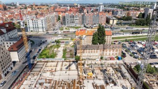 Chmielna 78 Hotel Gdańsk, postęp prac, fot. Adamietz