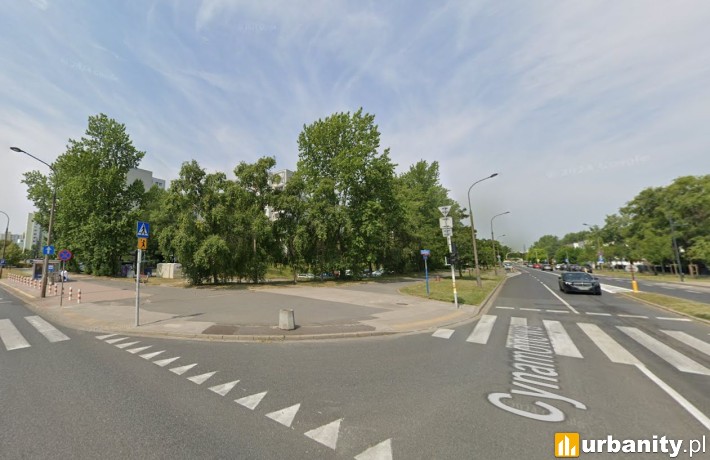 Działka u zbiegu ulic Cynamonowej i Indiry Gandhi ma nowego właściciela, fot. google maps