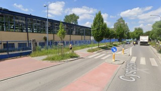 Działka przy Cystersów 21 w Krakowie, fot. Google Maps