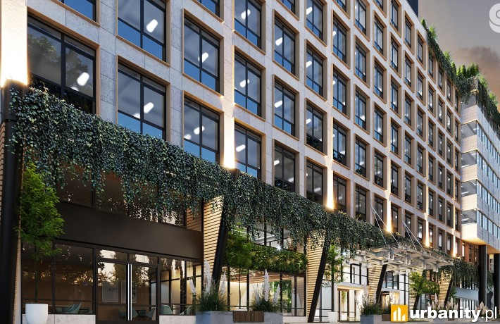 Nowy wygląd biurowca G5 Prime Offices w Warszawie, fot. materiały inwestora