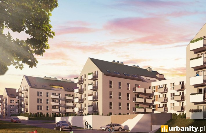 Królewskie Tarasy - kameralne osiedle w Wieliczce, wiz. materiały dewelopera