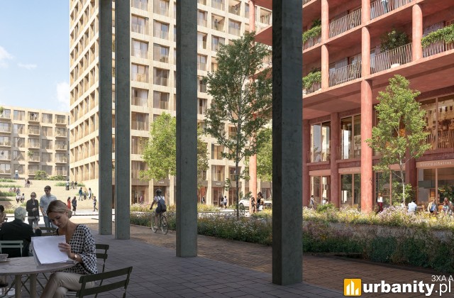 Koncepepcja projektu Kwidzyńska nad Odrą, wiz. 3XA 