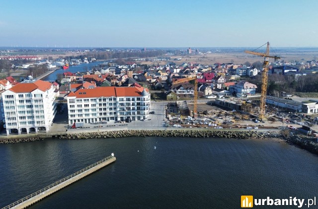 Marina Royale Darłowo, tak obecnie wygląda postęp budowy inwestycji, fot. materiały prasowe