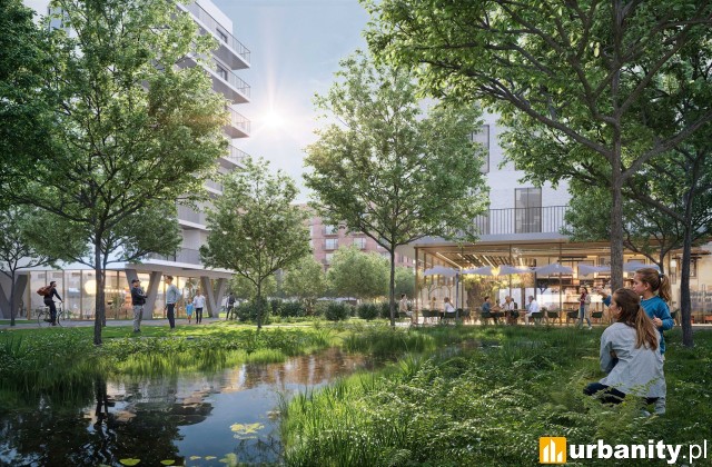 Nowa Praga - projekt inwestycji firmy Asbud, wiz. materiały dewelopera