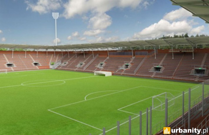 Projekt nowego stadionu Arki Gdynia