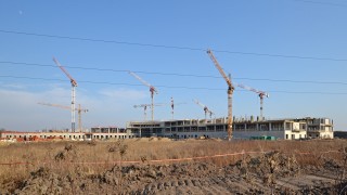 Tak wygląda budowego nowego Szpitala Onkologicznego we Wrocławiu, fot. alsen strasse 67