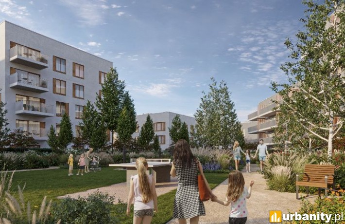 Projekt inwestycji Portowo w Poznaniu, wiz. materiały prasowe