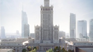 Projekt placu Centralnego w Warszawie, wiz. AA-Collective