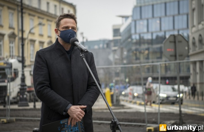 Prezydent Warszawy Rafał Trzaskowski (fot. um.warszawa.pl)