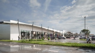 Tak wyglądał będzie kompleks handlowy przy Jana Pawła II, wiz. materiały inwestora