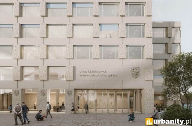 Wybrano projekt nowej siedziby Urzędu Marszałkowskiego we Wrocławiu, wiz. Projekt Praga