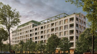 Biurowiec z lat 90. ustąpił miejsca zabudowie mieszkaniowej. Rusza sprzedaż mieszkań na Żoliborzu