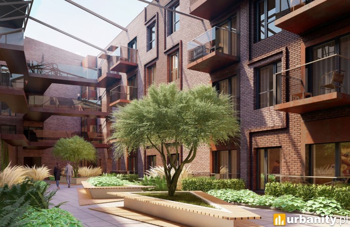 Wizualizacja Warzelni w kompleksie Bohema, fot. OKAM