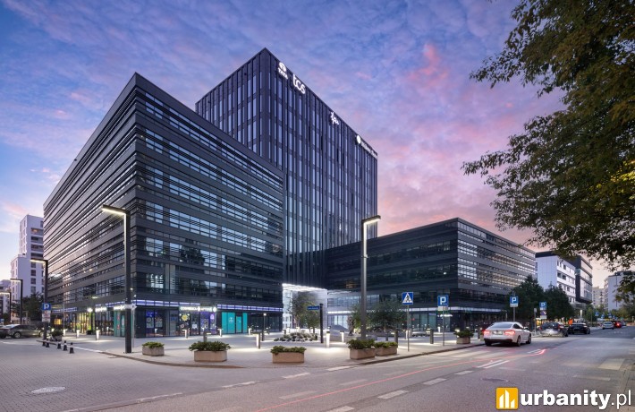 Kompleks biurowców Wola Center w Warszawie, fot. materiały inwestora